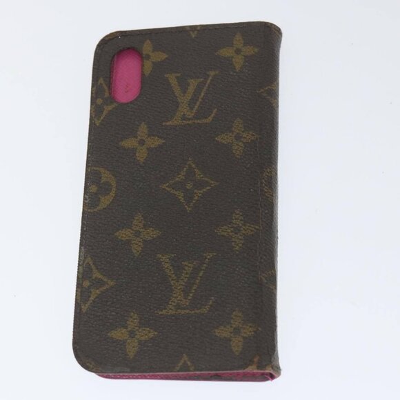LOUIS VUITTON Monogram iPhone Case 4Set Blue Pink - Picture 16 of 16